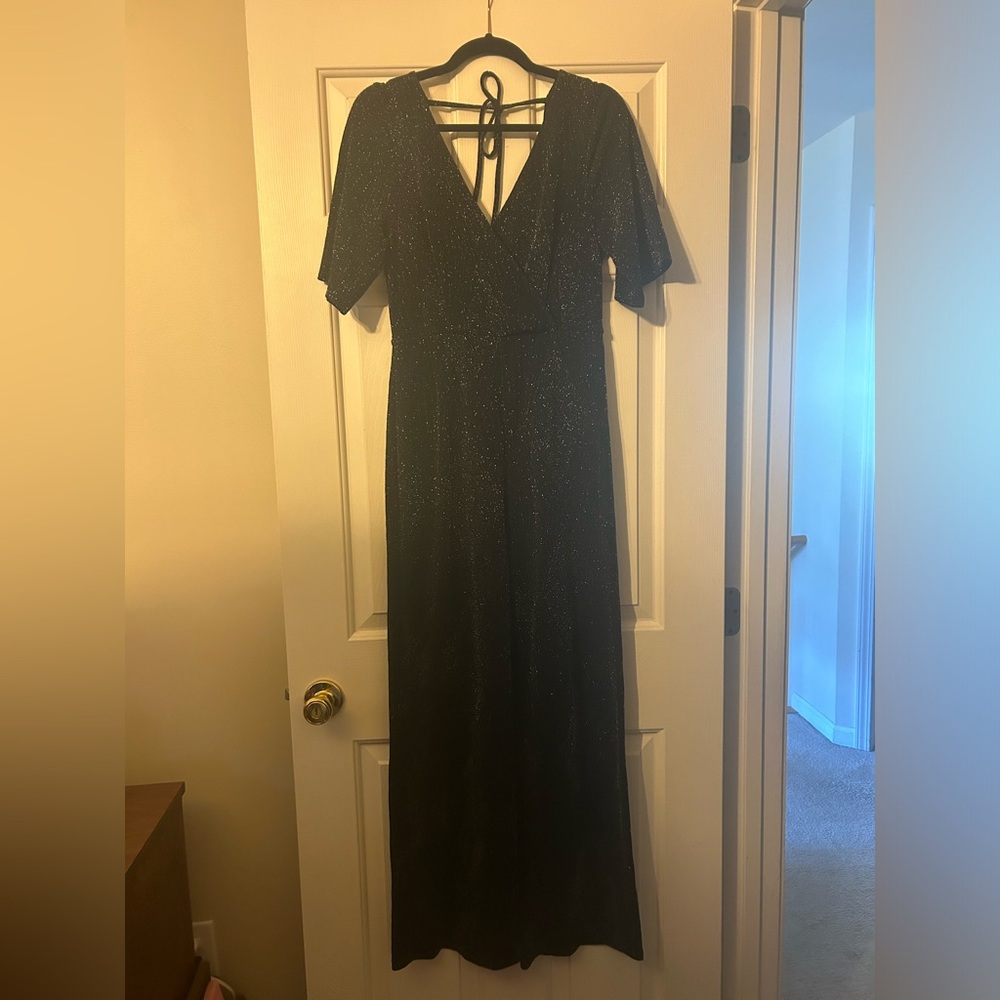 Black Pant Romper